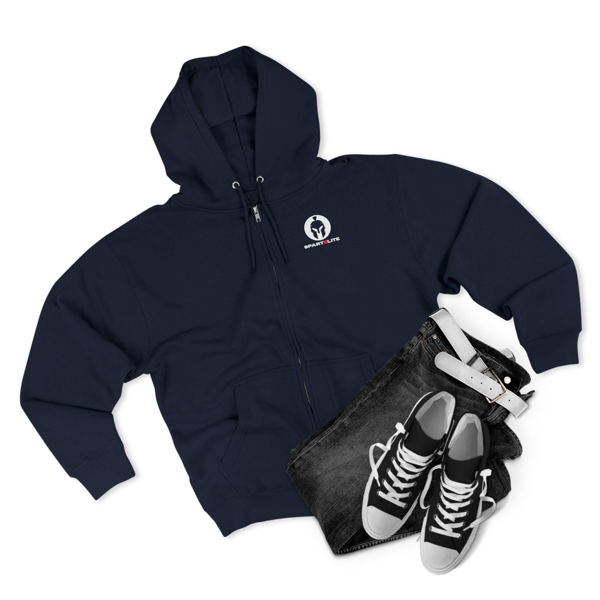 ShadowCore Zip Hoodie - Sweat à capuche unisexe