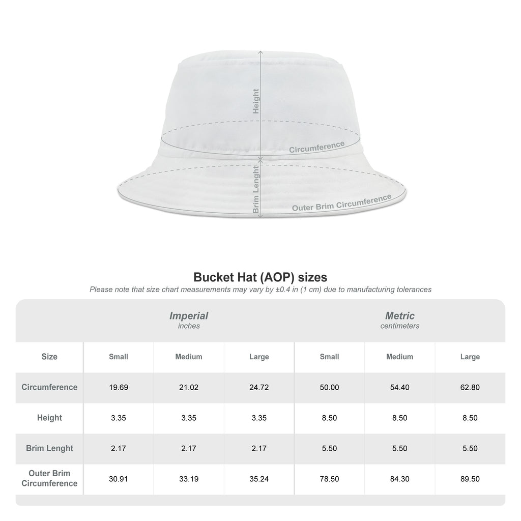 Chapeau bob AOP pour les aventures en plein air - spartelite