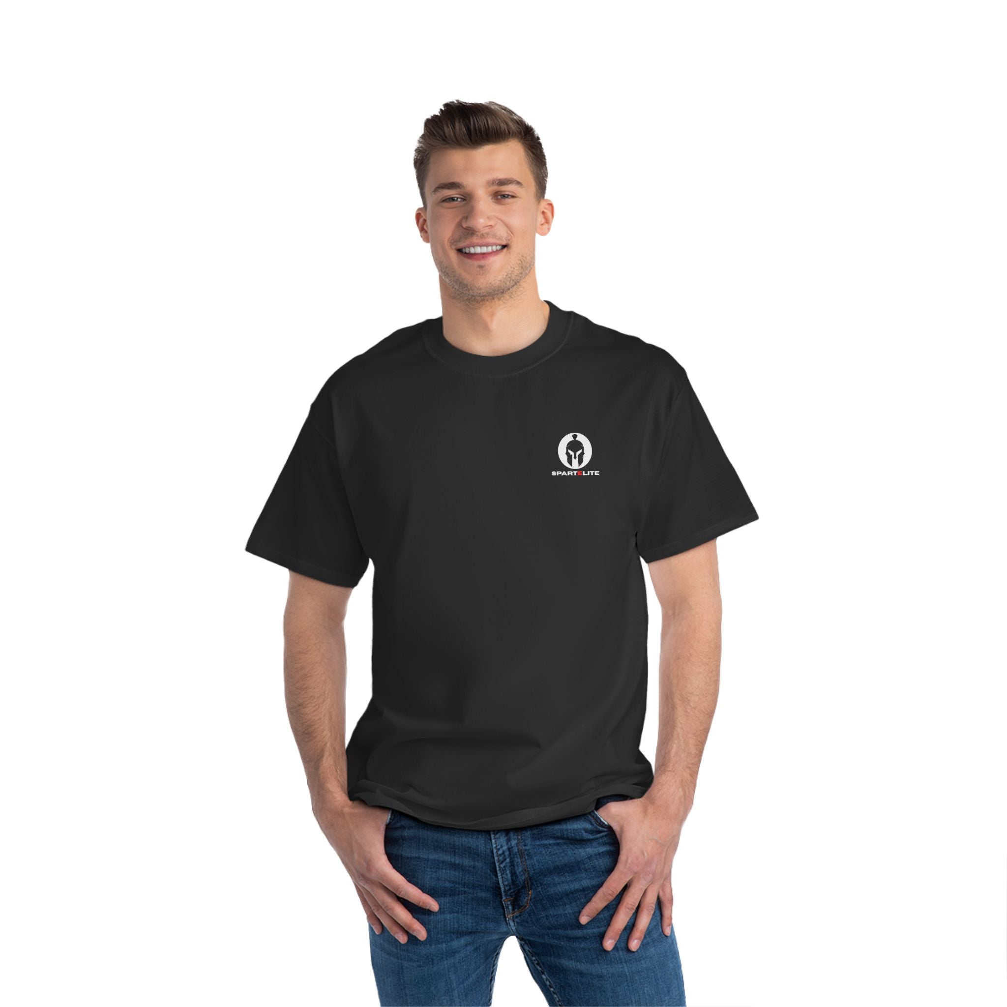 T-shirt minimaliste à manches courtes,unisexe - spartelite