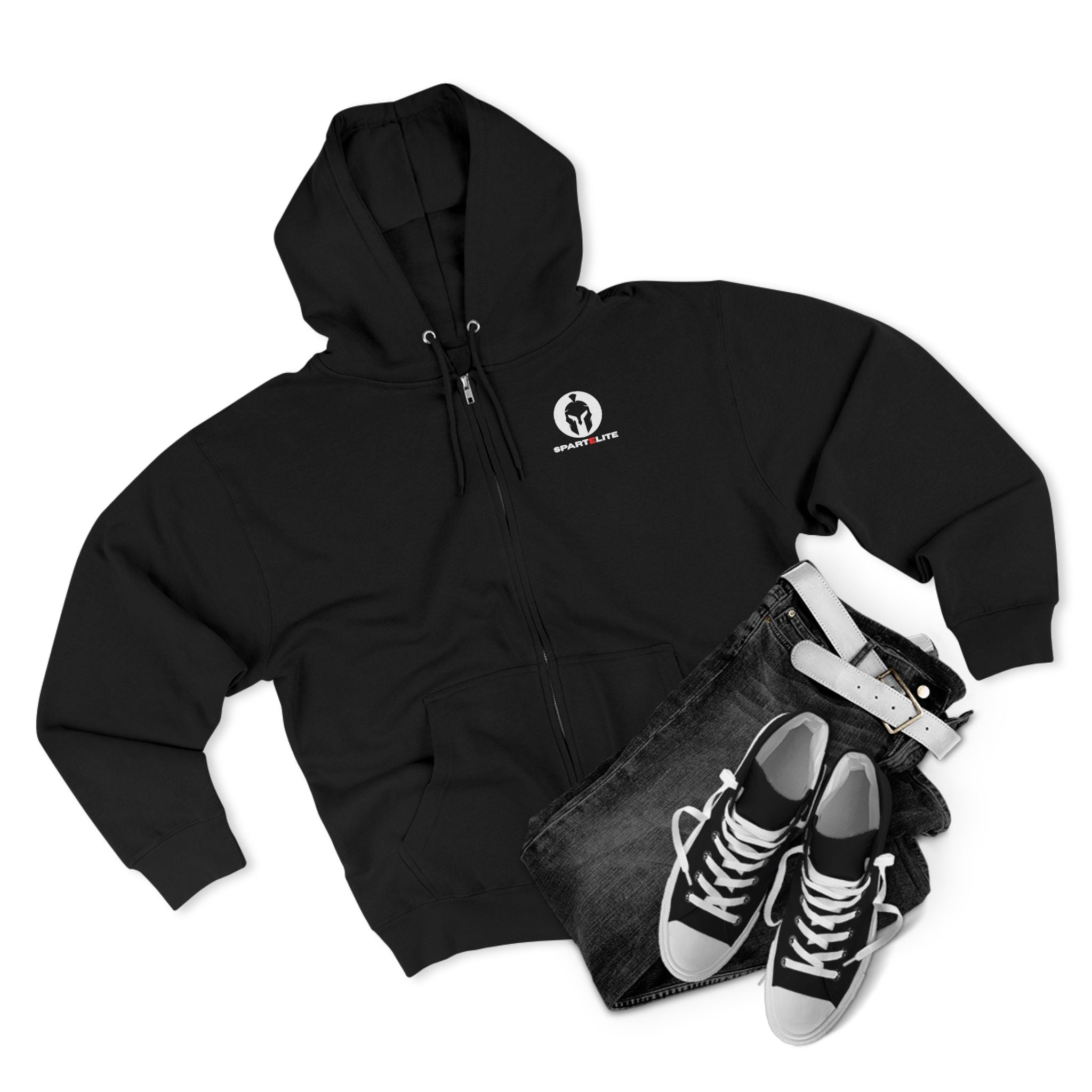 ShadowCore Zip Hoodie - Sweat à capuche unisexe