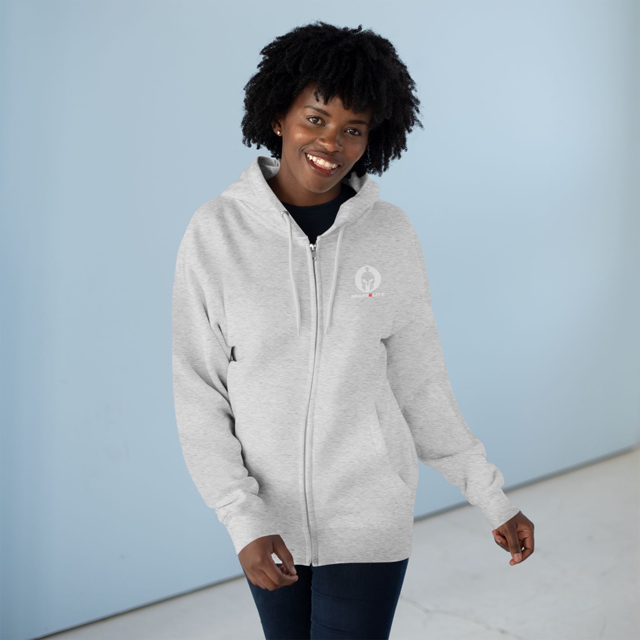 ShadowCore Zip Hoodie - Sweat à capuche unisexe
