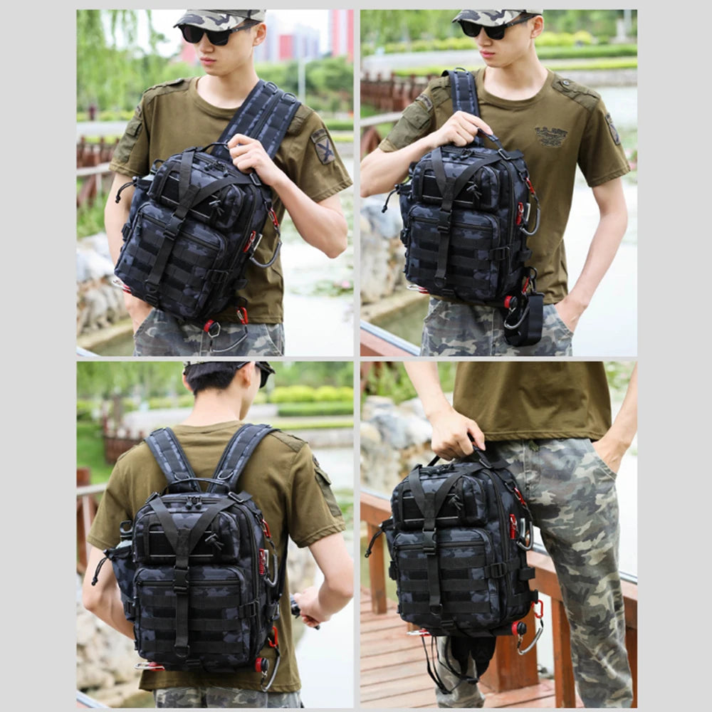 TrailMaster Pro – Sac à Dos Tactique Outdoor