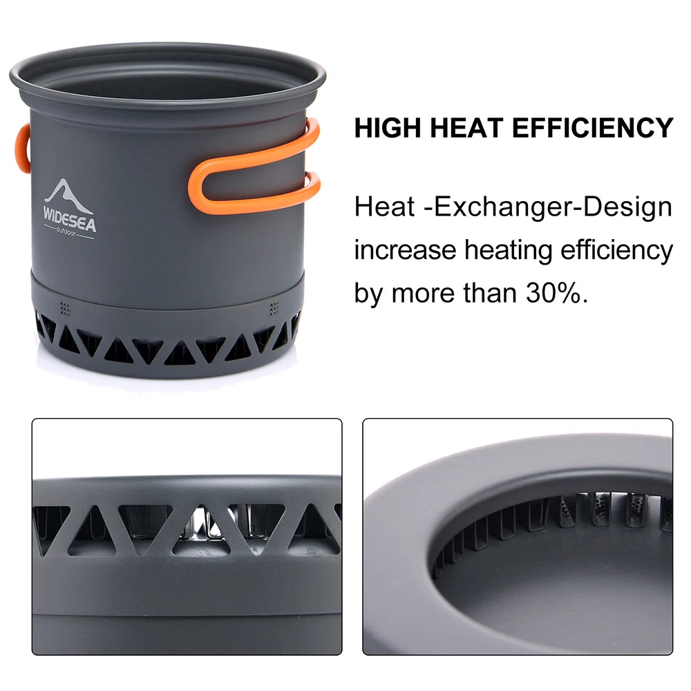 WideSea™ Explorer Cookware Set (1.3L & 2.3L)