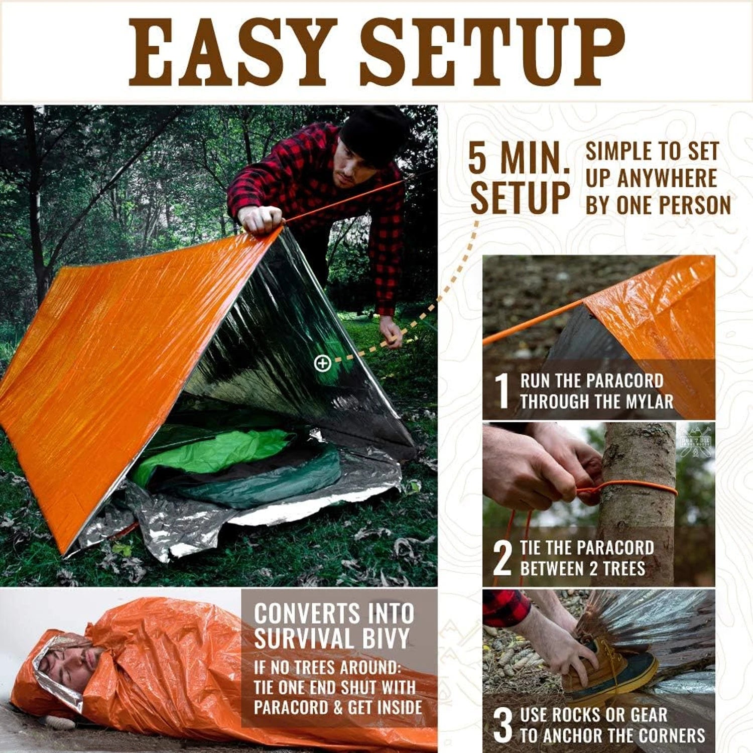 SafeDome™ DuoShield Emergency Tent