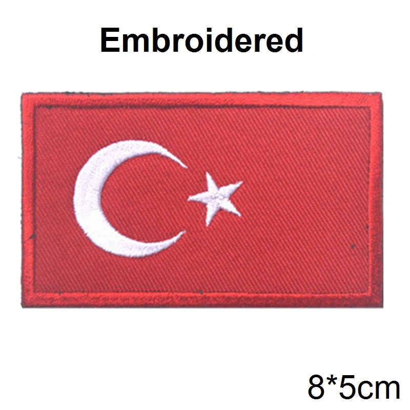 ValiantFlags™ – Patchs Tactiques Premium à Drapeaux Nationaux