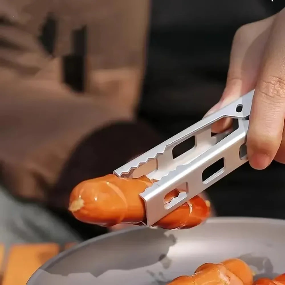 GripForge™ Anti‑Heat Alloy Pot Clip