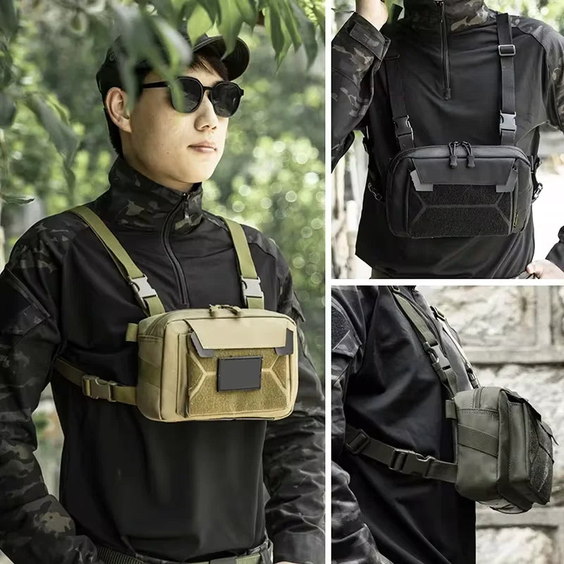 LureVest™ Camo Tactical Fishing Chest Pack