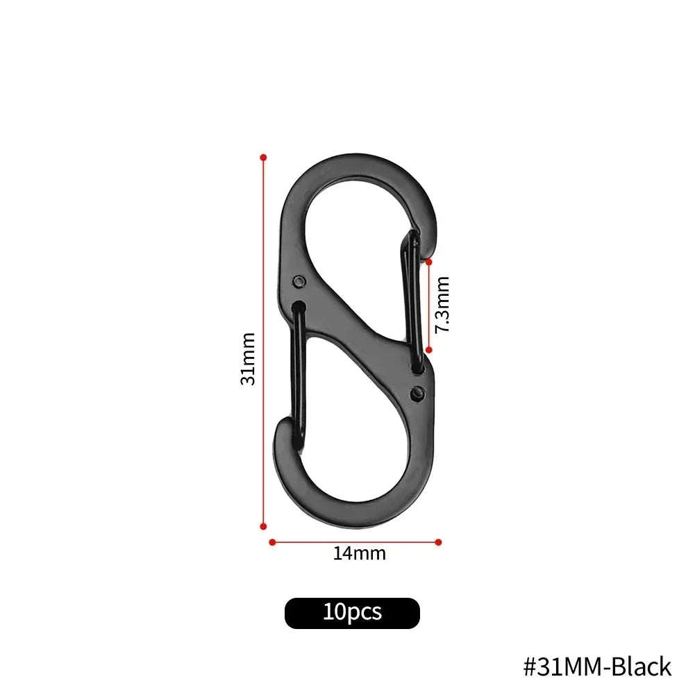 SafeClip™ S‑Lock Mini Carabiners