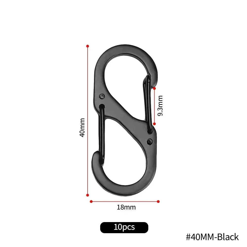 SafeClip™ S‑Lock Mini Carabiners