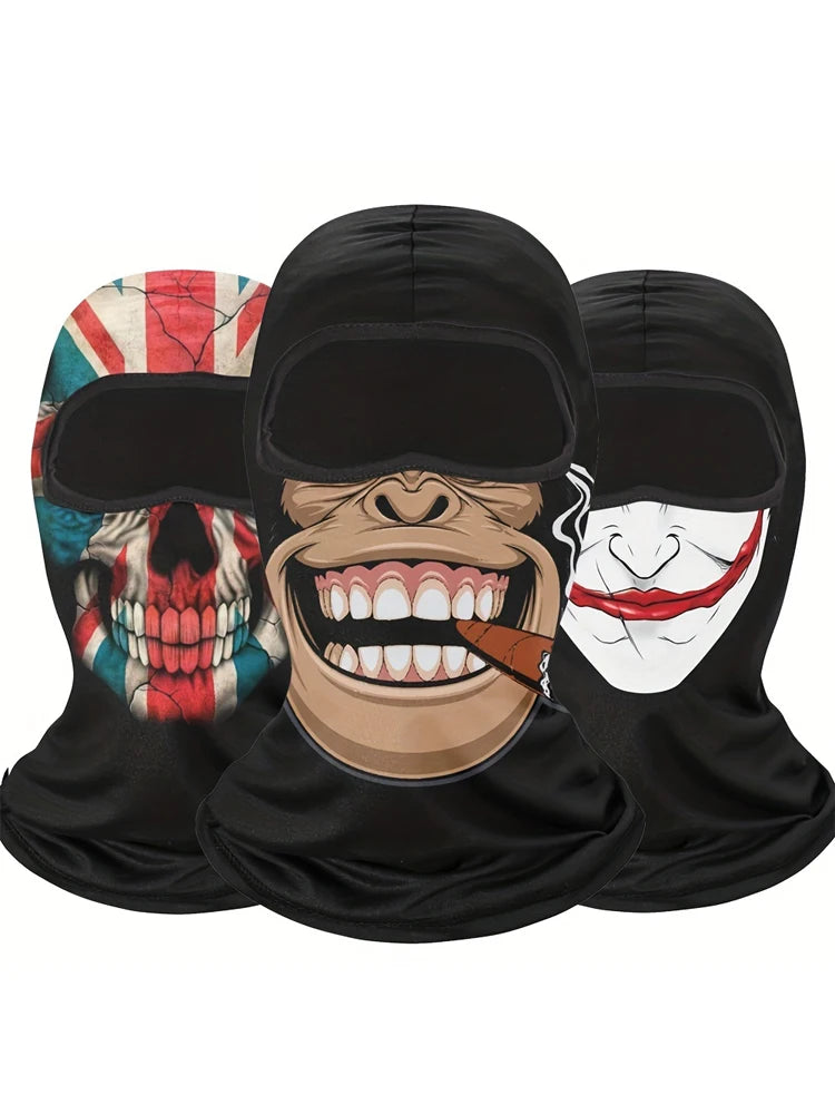 PhantomSkin™ UV GhostRider Mask