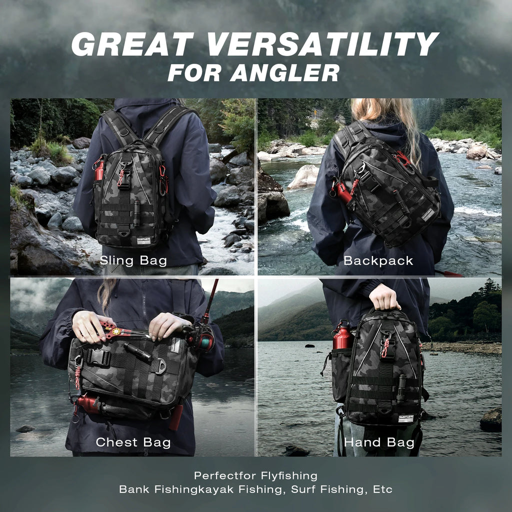 RodSling™ Tactical Fishing Pack