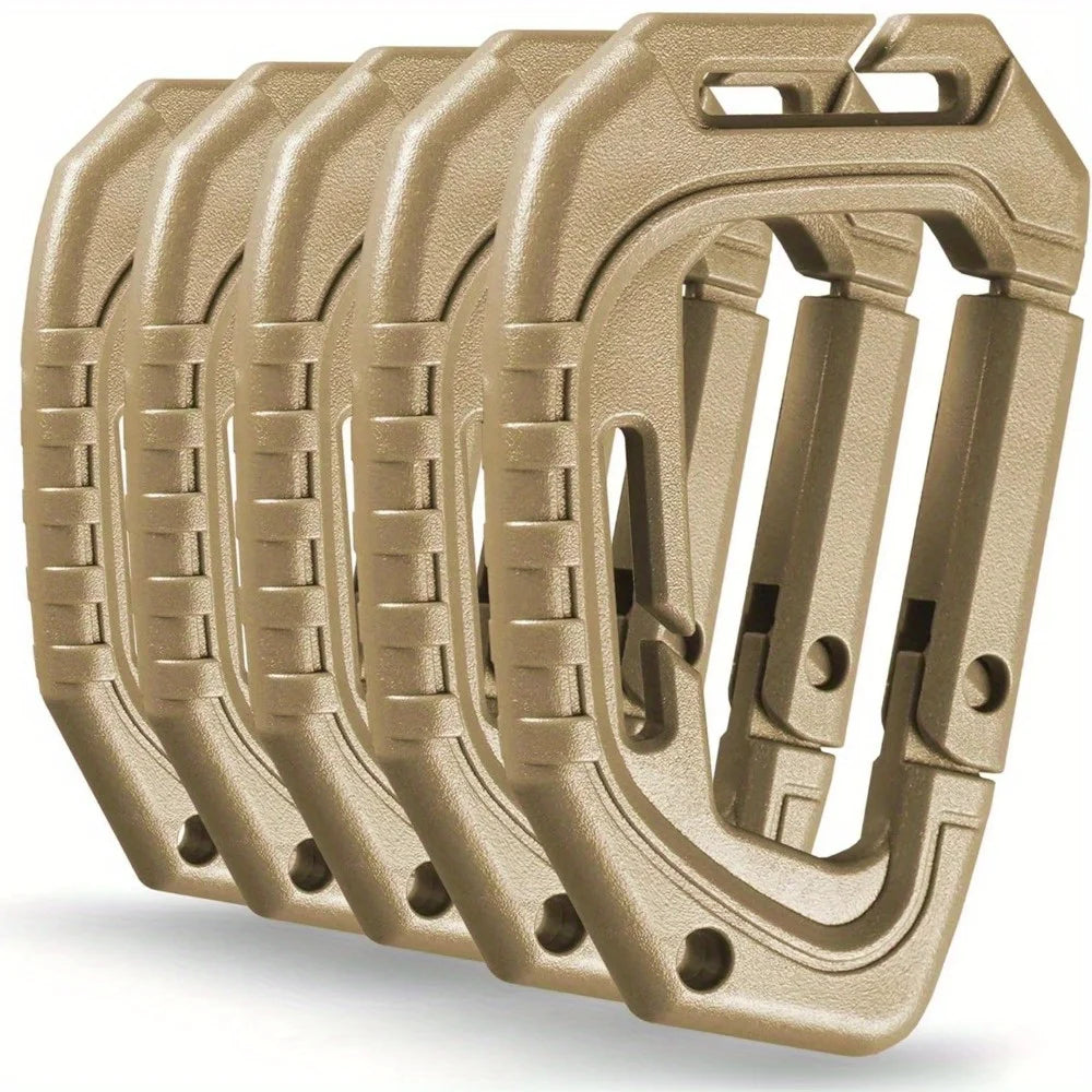 TitanHook™ MOLLE D-Ring Clip Set (x5)