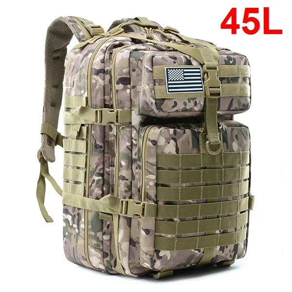 SpartElite V50 – Sac à Dos Tactique 45L