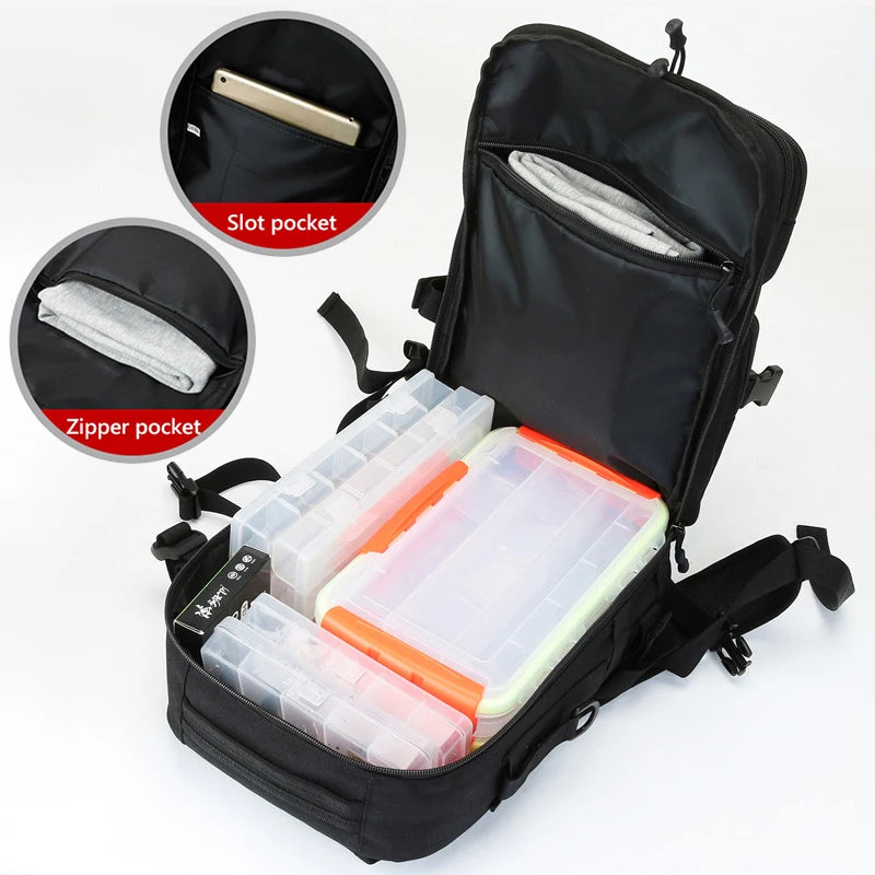 TitanCarry™ Tactical Fishing Pack