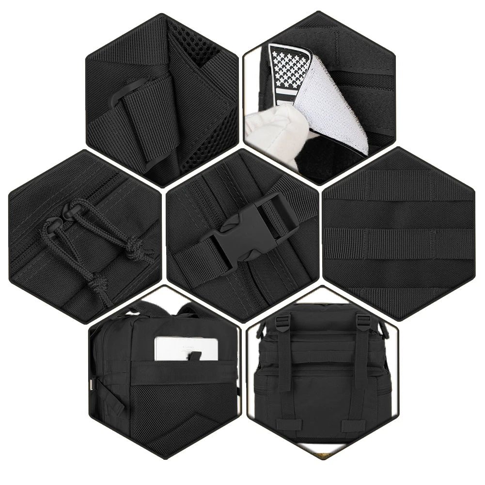 SpartElite V50 – Sac à Dos Tactique 45L
