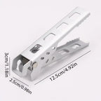 GripForge™ Anti‑Heat Alloy Pot Clip
