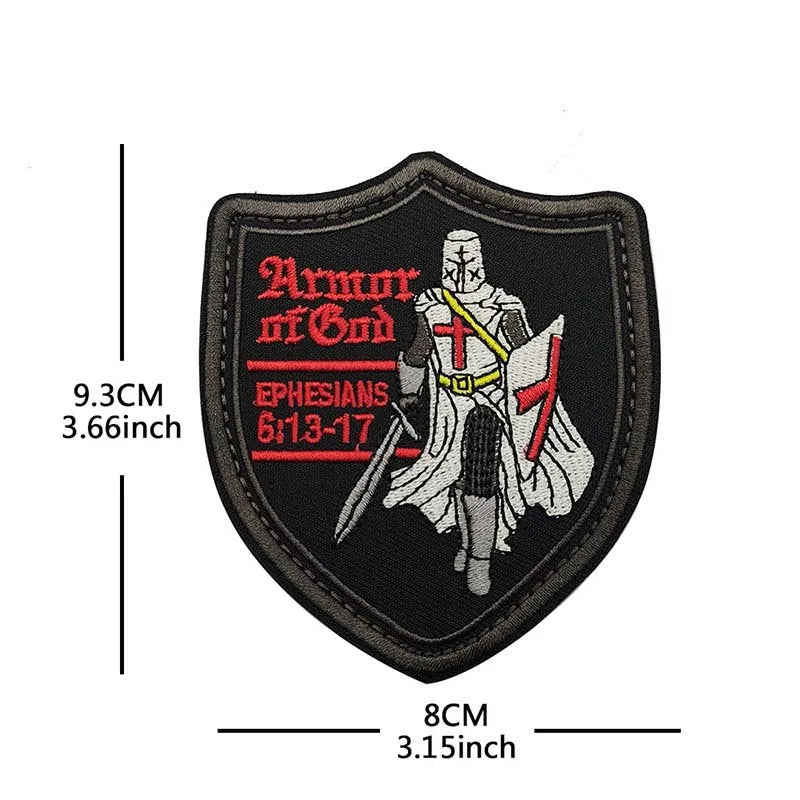 ValorSigil™ Crusader Morale Patch Set