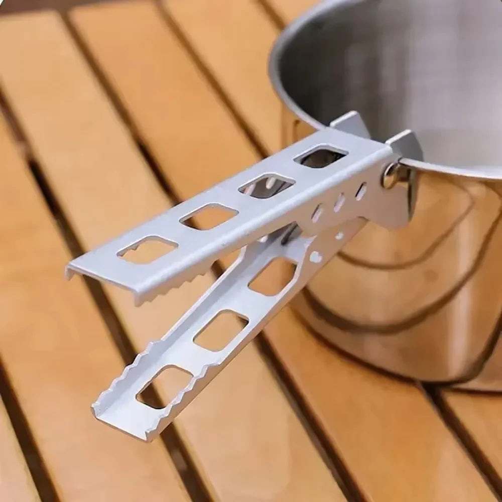GripForge™ Anti‑Heat Alloy Pot Clip