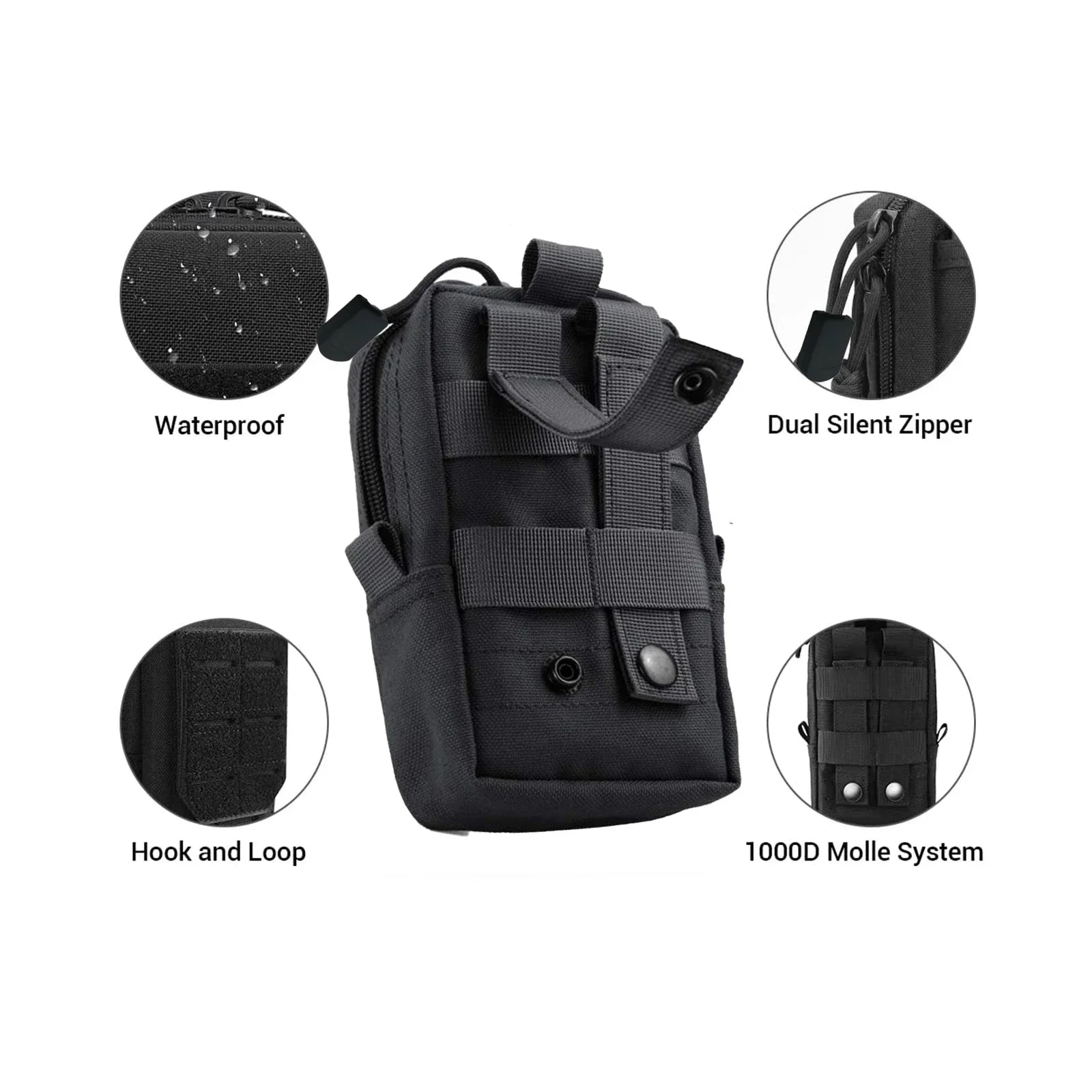 GridTac™ EDC Utility Waist Pouch
