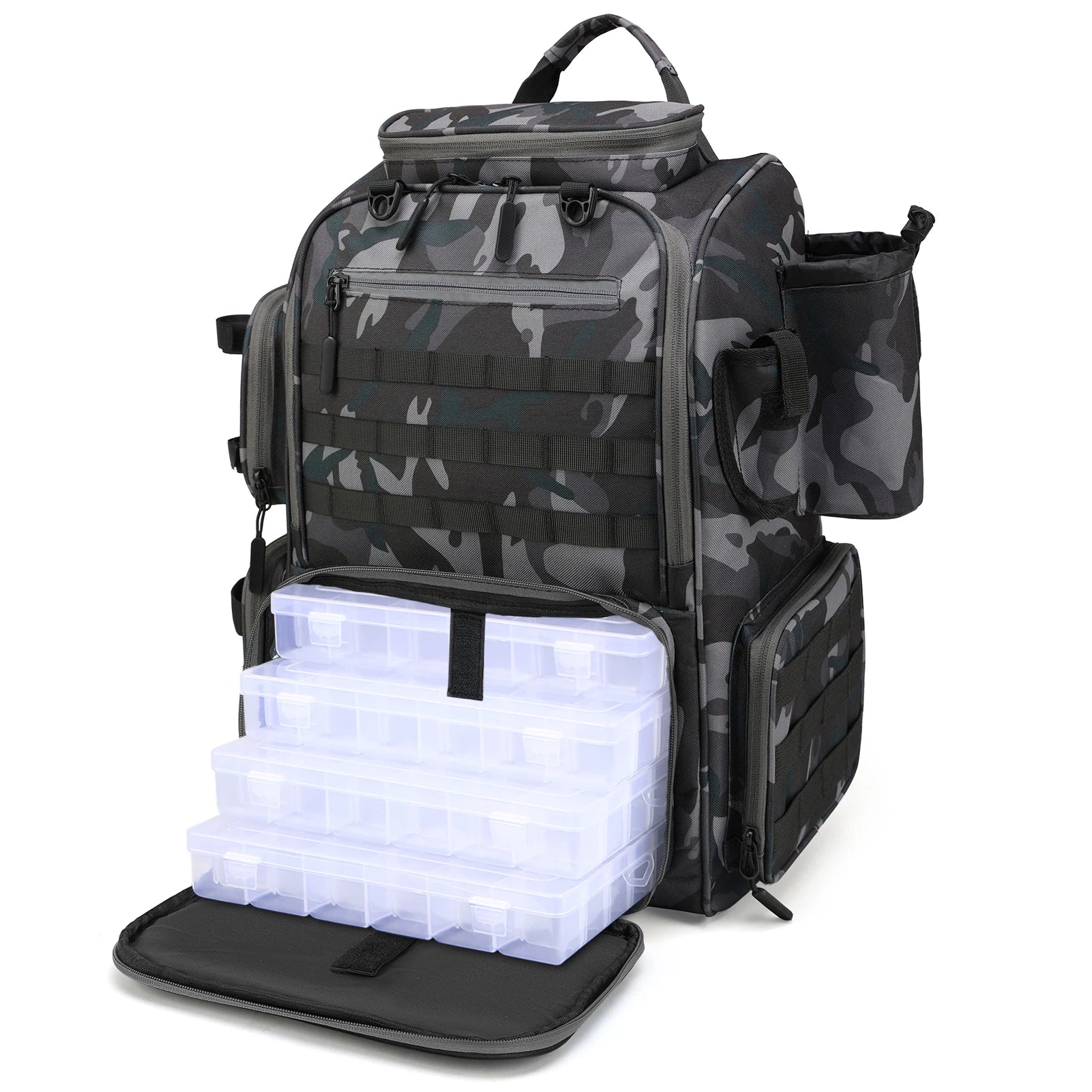 Lixada StormVault™ 4-Tray Tackle Pack