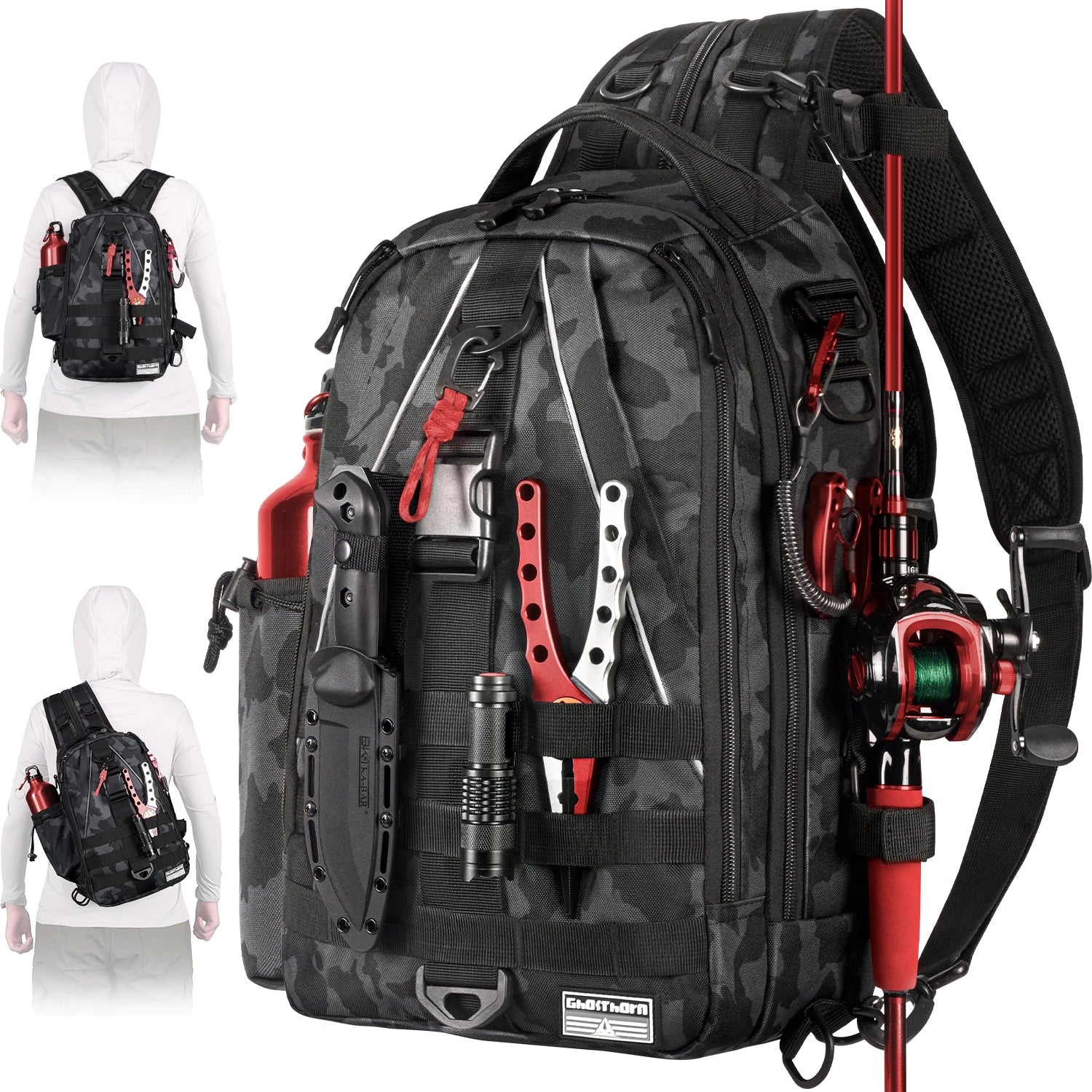 RodSling™ Tactical Fishing Pack