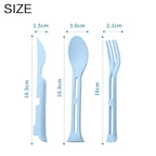 NomadWare™ Eco Tactical Cutlery Set
