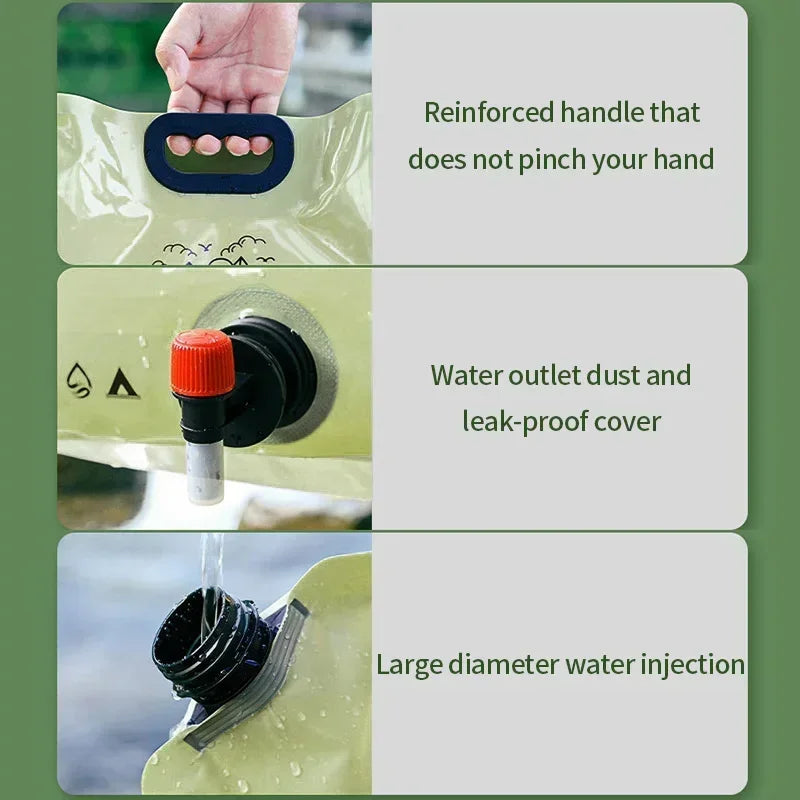 AquaVault™ 8L Foldable Water Bag