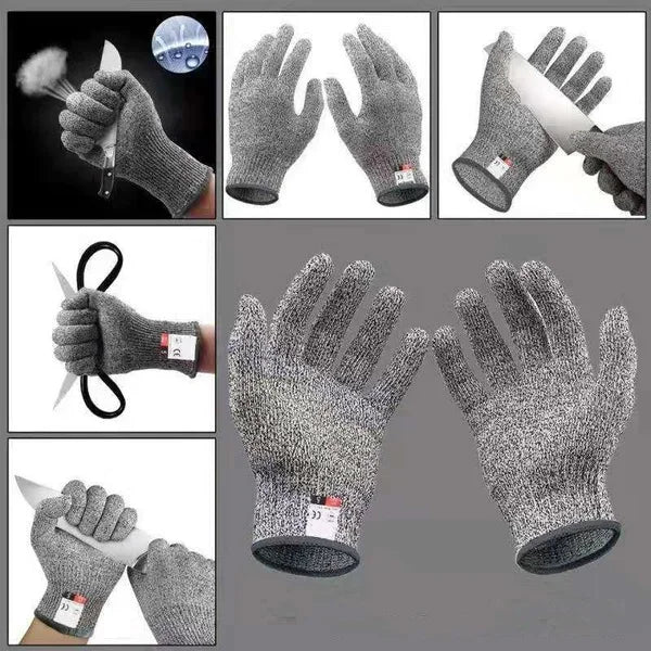 CutGuard™ HPPE Level 5 Safety Gloves