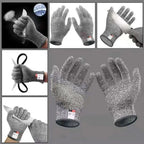 CutGuard™ HPPE Level 5 Safety Gloves