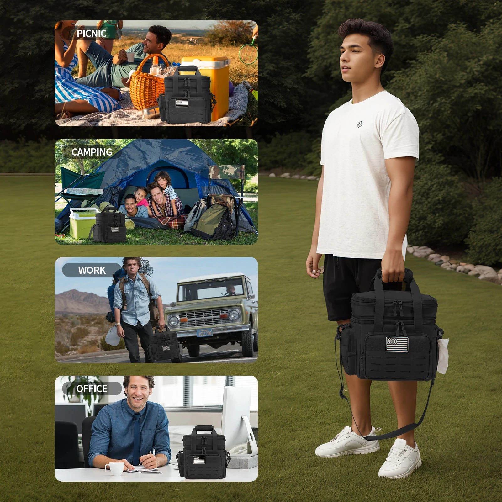 FrostCore™ 18L Tactical Cooler Bag
