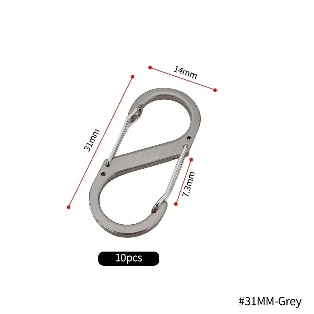 SafeClip™ S‑Lock Mini Carabiners