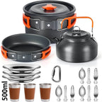 CampMate™ Non-Stick Cookware Set (2–3 personnes)