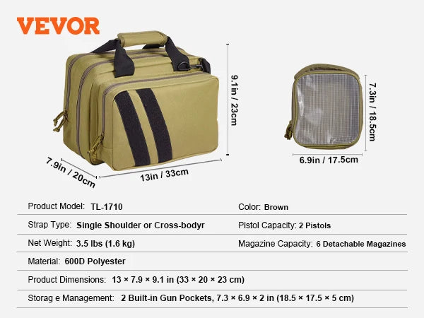 SucceBuy® ArmoryPack™ Modular Gun Backpack